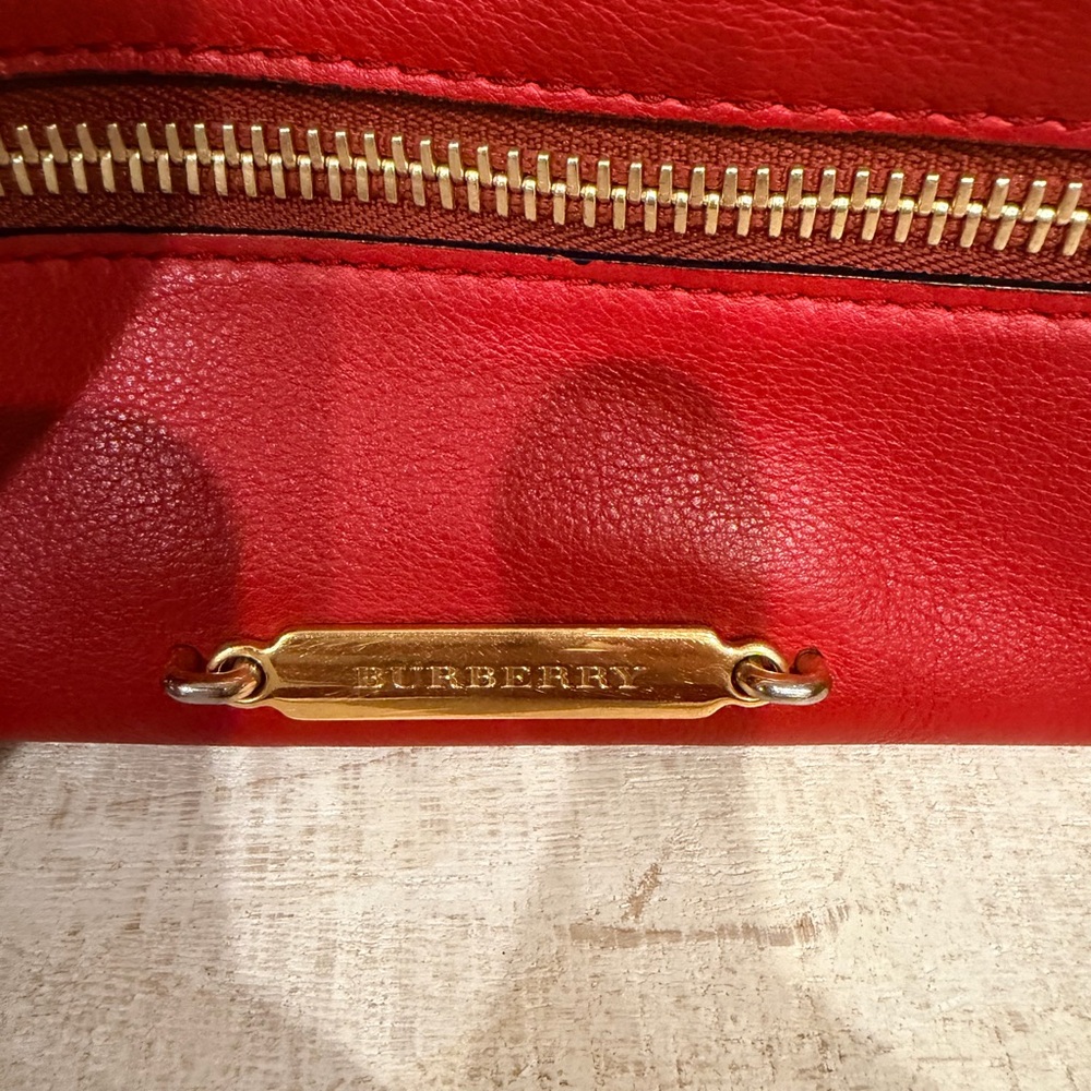 Burberry Vermelho Bolsa Big crush - Picture 7 of 12